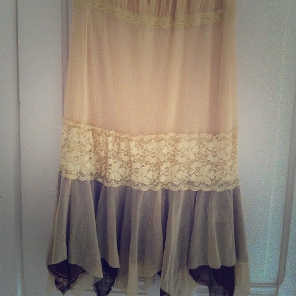 HOLD** Bohemian Lace Skirt