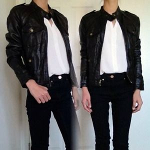 🚫🚫SOLD🚫🚫 Faux Leather Jacket