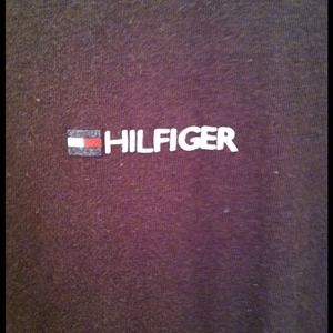 Tommy Hilfiger womens long sleeve black shirt