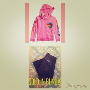 Sold in Bundle - AV Hoodie/Hudson Jeans
