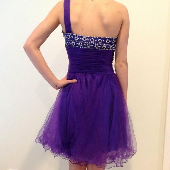 Purple prom dress - Picture 2 of 2
