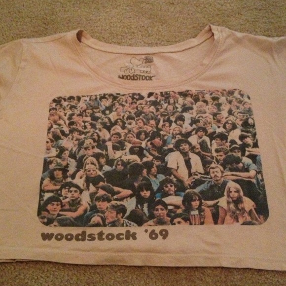 SOLD Woodstock crop top