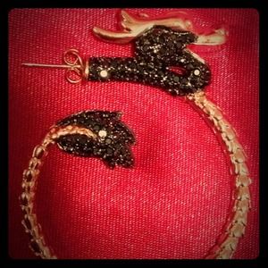 Dragon earrings