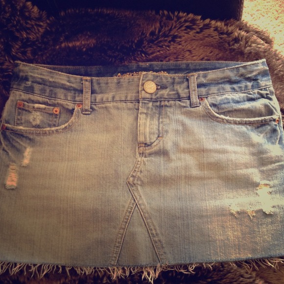 Denim Skirt Sz 8 Final Price!! Unless Bundled!