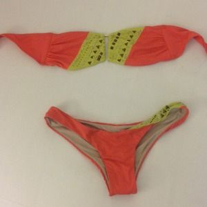 Victoria swimsuit with brazilian bottom