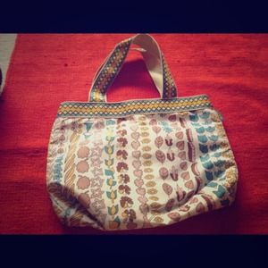 Paul & Joe floral tote