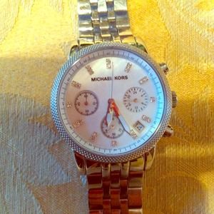 Michael kors silver watch