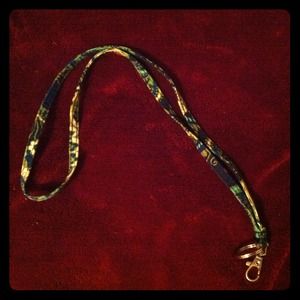 Vera Bradley lanyard