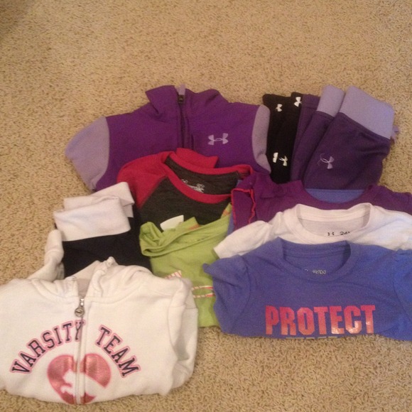 Toddler under armour and puma bundle