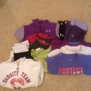 Toddler under armour and puma bundle