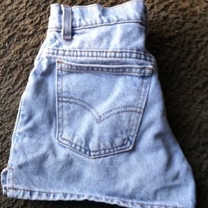 High waisted shorts