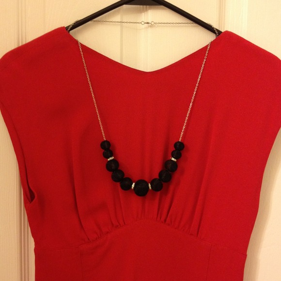 Red Vintage dress by b.b collection 💄 - Picture 2 of 3