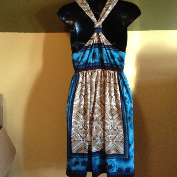 Cute Blue beige brown - Picture 2 of 2