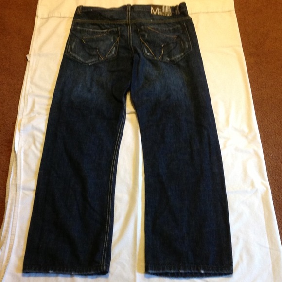 Mo7 DENIM BLUE JEANS - Picture 3 of 4