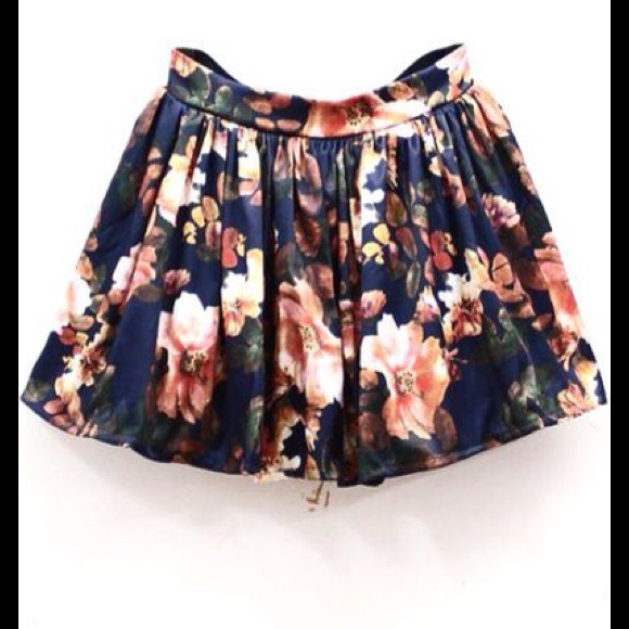Floral skirt