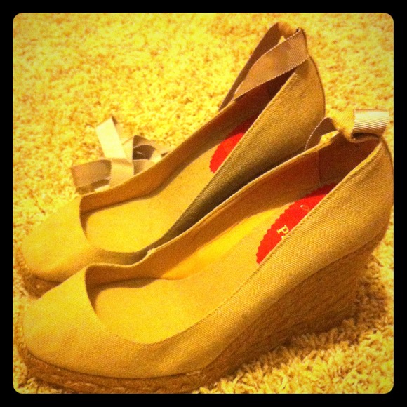 Christian Louboutin Tan Espadrilles