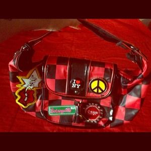 Extremely rare Betsey Johnson purse, never used.