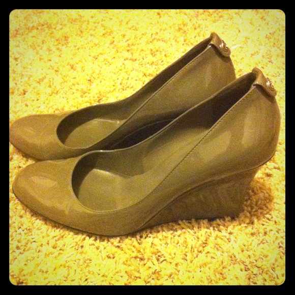 Gucci Patent Leather Wedge
