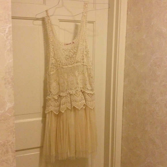 Love Culture cream dress