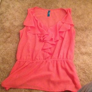 ⛔Price reduced⛔ Coral tank top