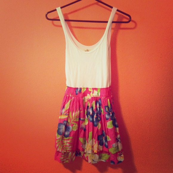 Hollister Dresses Pink Floral Hollister Dress Poshmark