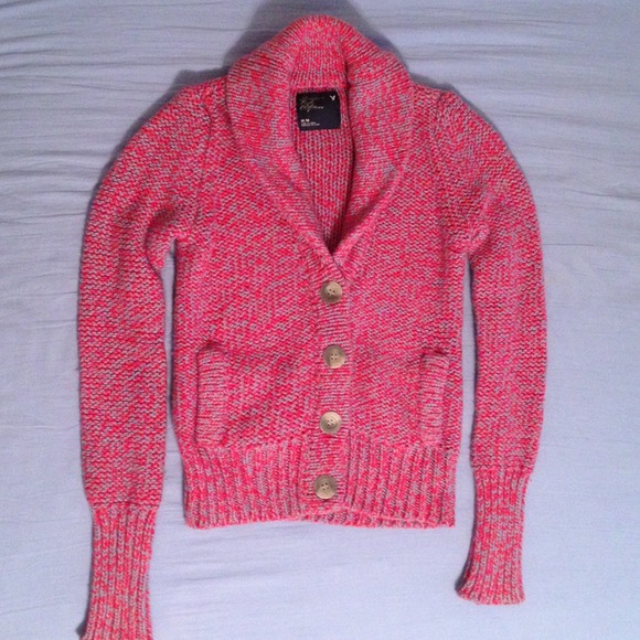 Adorable button-up sweater!