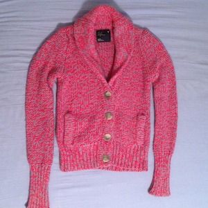 Adorable button-up sweater!