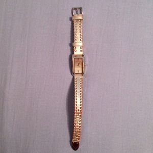 🚫Reserved🚫for @aylissa silver leather MK watch