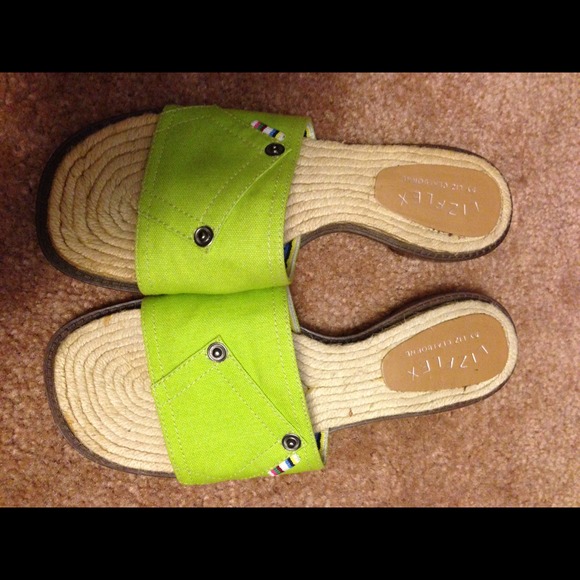 LIME GREEN FLATS
