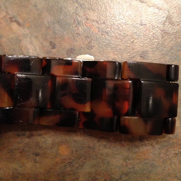 SOLD in bundle - Fossil tortoise shell watch - Picture 2 of 3