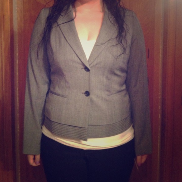 Brand new gray blazer