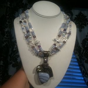 Multi Stone Necklace