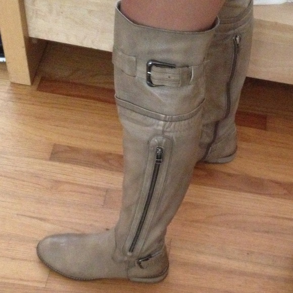 Steven by Steve Madden Boots - Steven by Steve  Madden leather over the knee boot