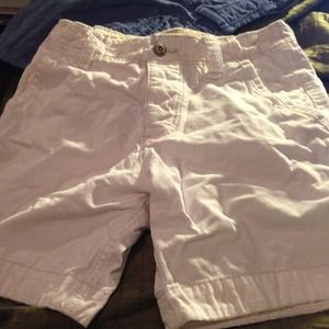 Men's Hollister White Shorts