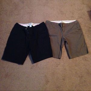 SOLD Lot of 2 Bermuda shorts size 14