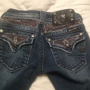 Fringed Bermuda Miss Me Shorts