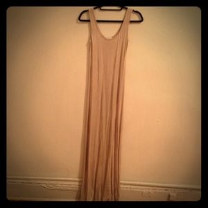 Vintage maxi dress, super glam!