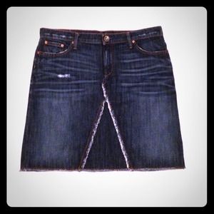 BUNDLE for @gopieface Denim Pencil Skirt & BR Tank