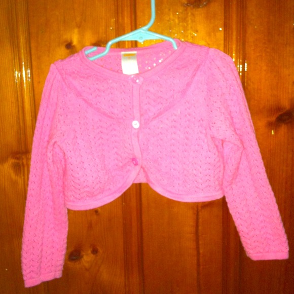 Cute pink knitted sweater 3t