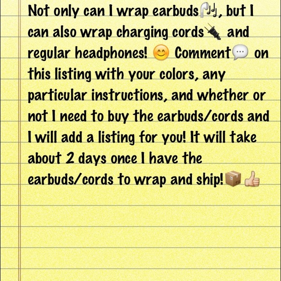 Custom Wrapped Earbuds - Picture 5 of 5