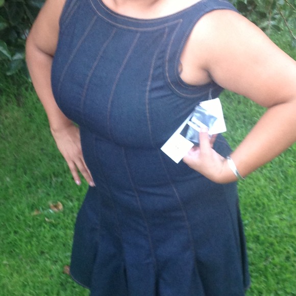 New Denim dress with tags - Picture 1 of 1