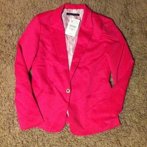 Hot pink blazer