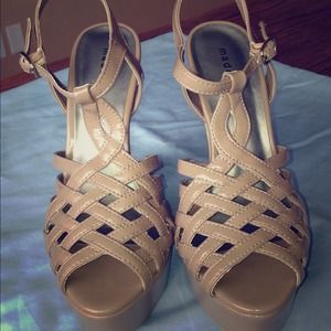 Madden Girl size 7 heels.