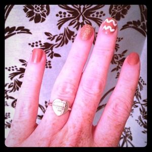 Authentic Return to Tiffany's T&Co. Size7 Ring