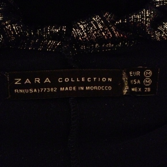 ❗Sale❗Zara Blue & Silver Mini Dress - Picture 4 of 4