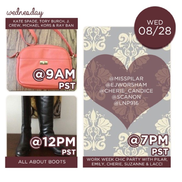 I Co-hosted the "Work Week Chic" Party on 08/28!