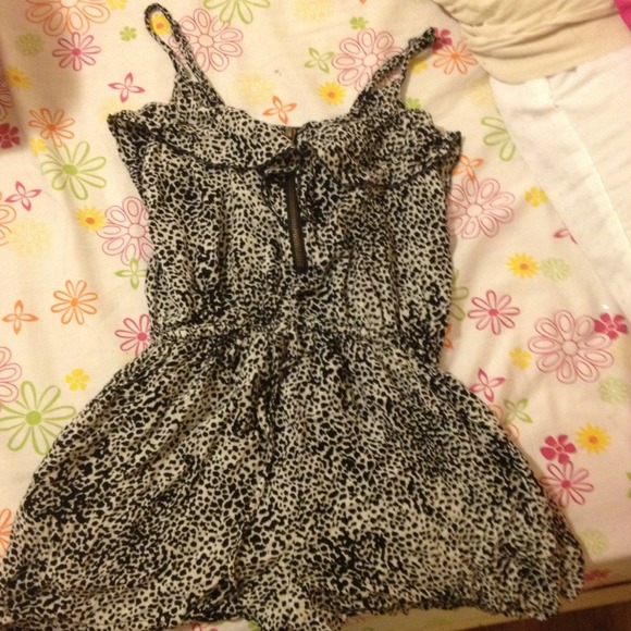 Printed romper