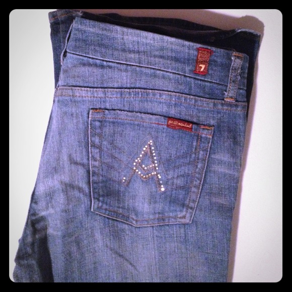 ❗️SALE❗️7 For All Mankind "A Pocket" Jeans - Picture 1 of 4