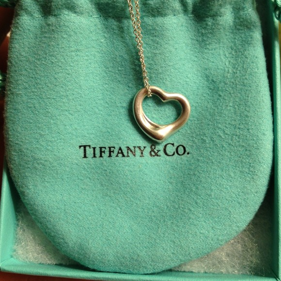 Tiffany & Co. Elsa Peretti Open Heart Necklace
