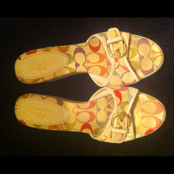 Coach wedges